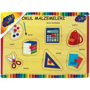 AHŞAP TUTMALI OKUL MALZEMELERİ ONY-197