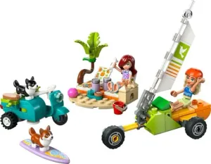 Lego Friends Sörfçü Köpekler ve Scooter