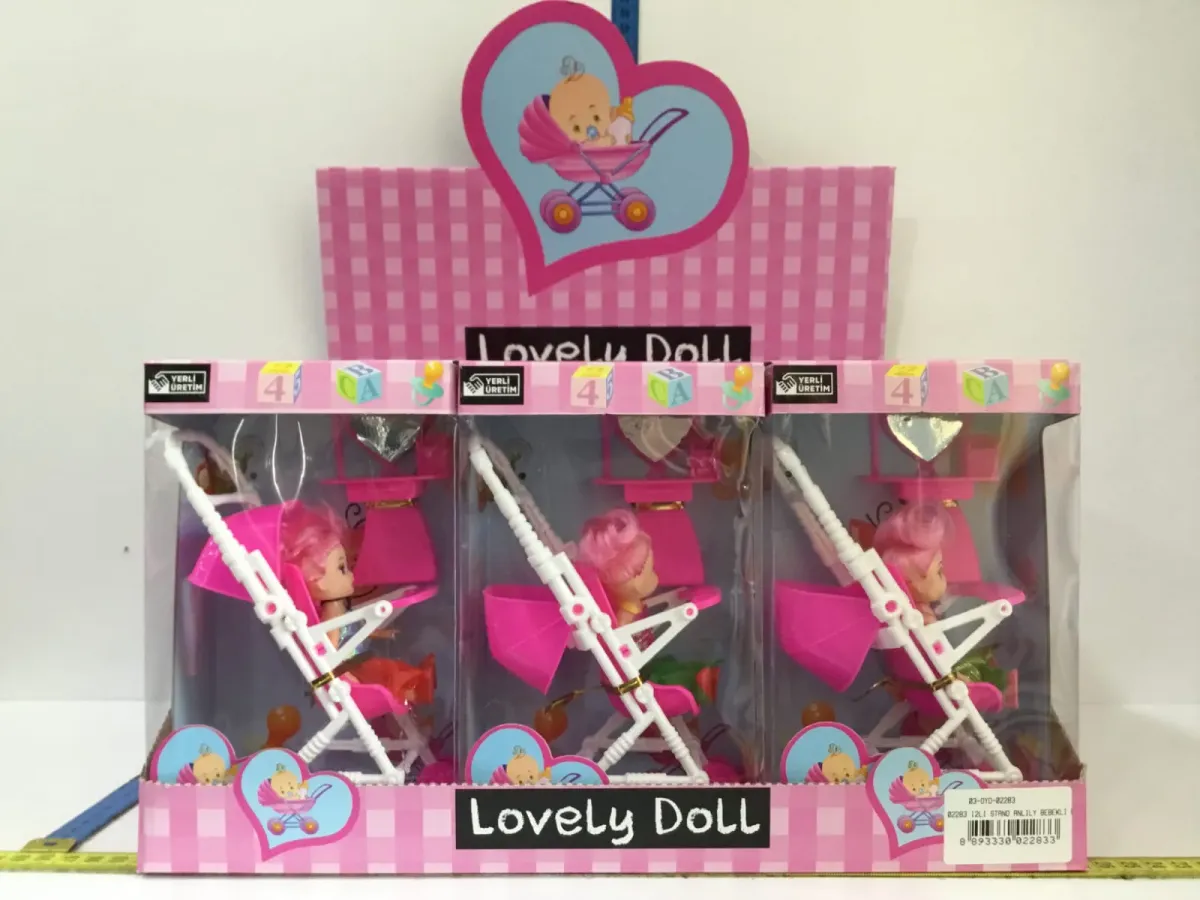 02283 12LI STAND ANLILY BEBEKLI PUSET*120*