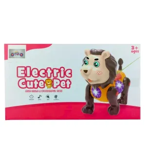 Electric Cute Pet ( LION ) W/LIGHT,MUSIC
