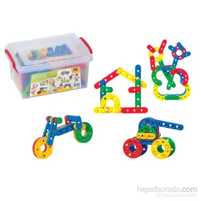 CLICK CLACK PUZZLE KÜÇÜK BOX (96 PRÇ)