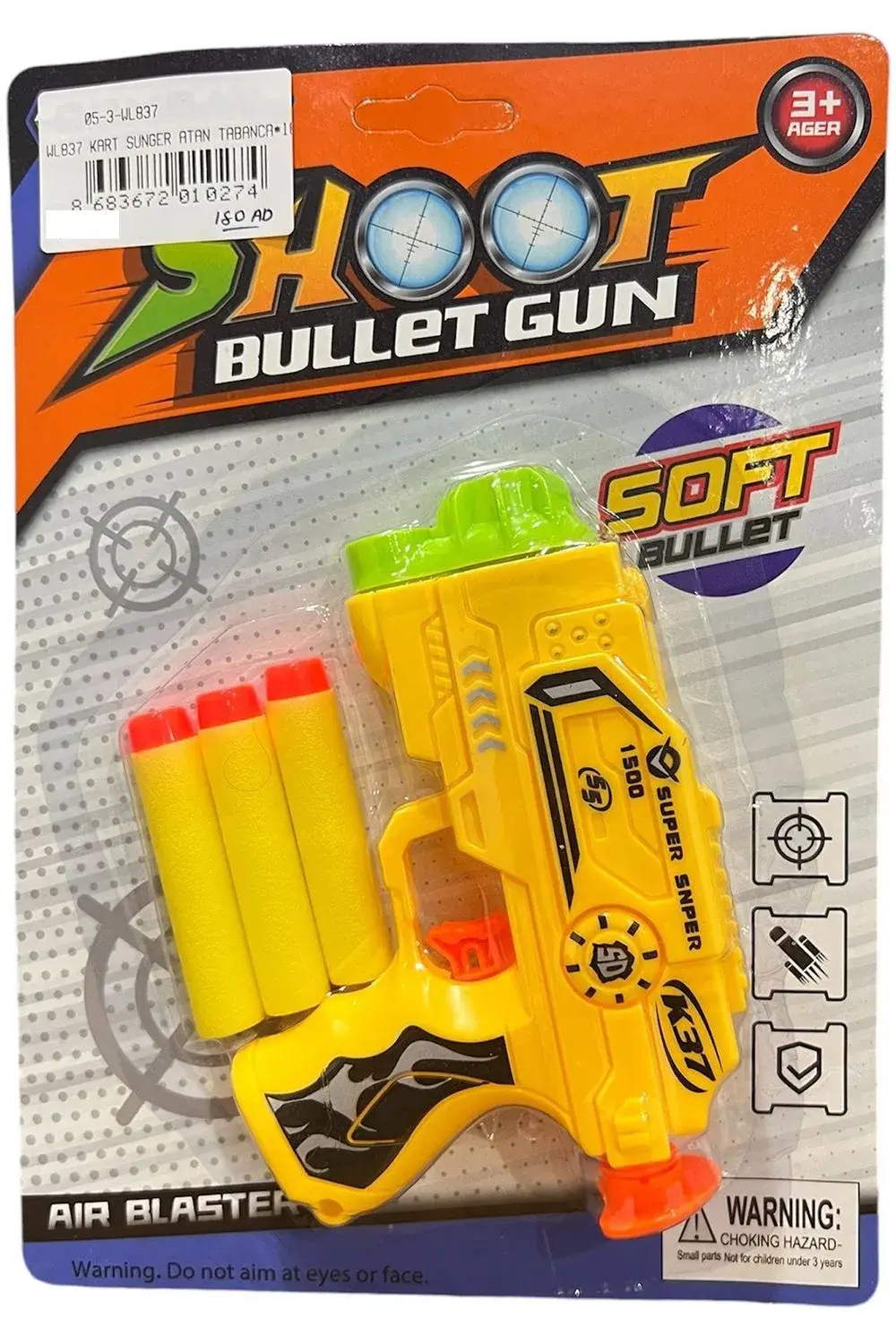 KART.SÜNGER ATAN TABANCA
