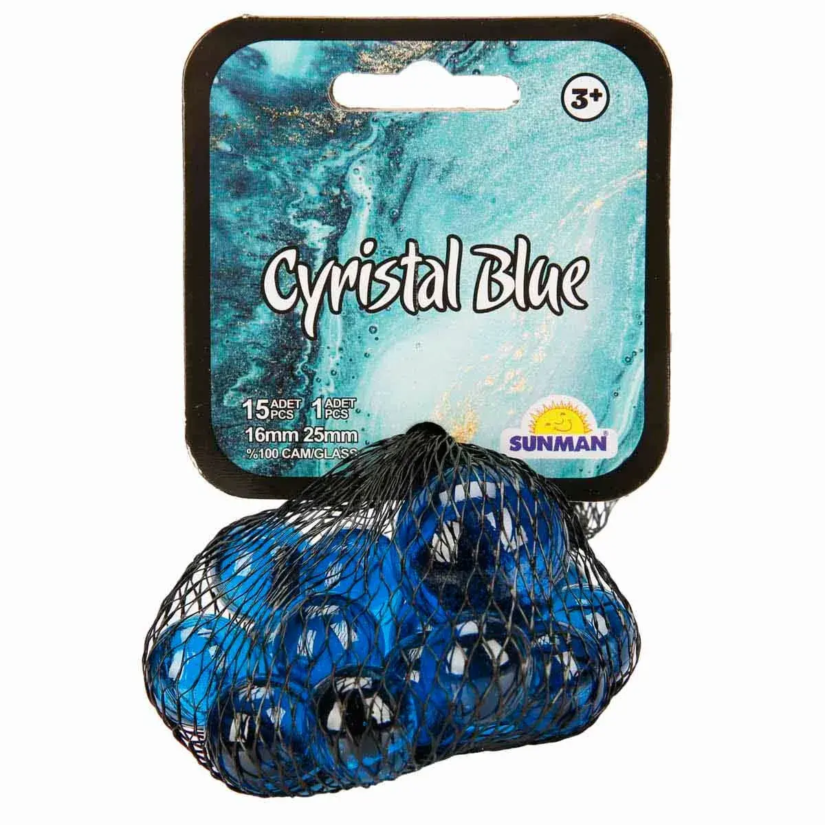 SUN-GLS-DJN-MİSKET CRYSTAL BLUE 15+1 FİLE KRTL.25D.