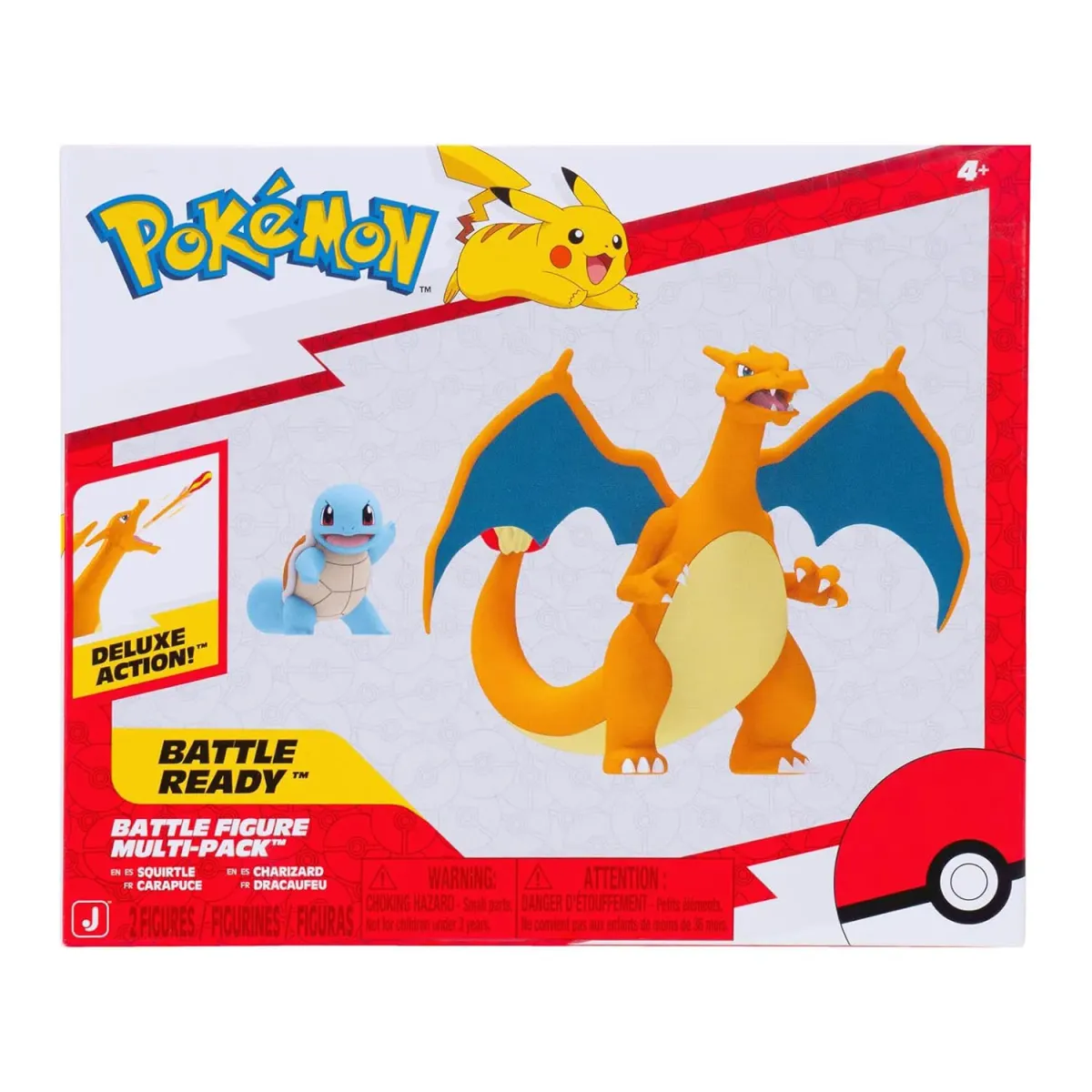 NECOPOKemon Battle 2'li Figür - Squirtle & Charmander