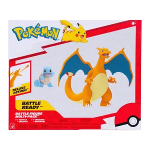 NECOPOKemon Battle 2'li Figür - Squirtle & Charmander