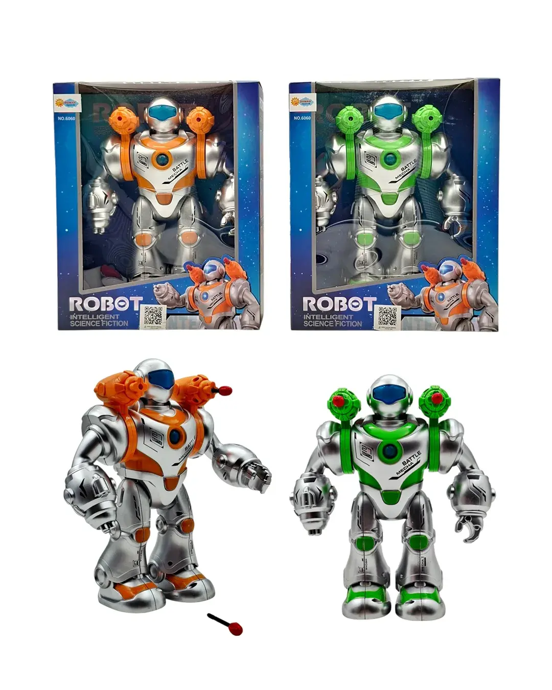PİLLİ DART ATAN ROBOT