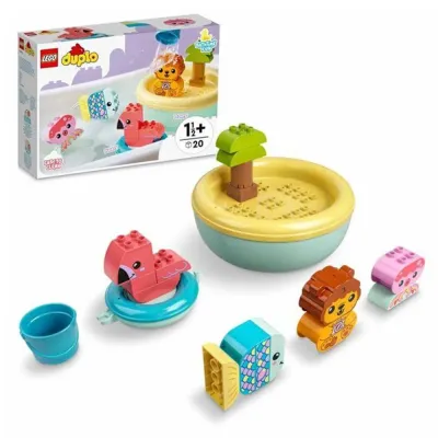 LEGO® DUPLO® İlk Banyo Zamanı Eğlencesi: Yüzen Hayvan Adası 10966 - 18 Ay ve Üze