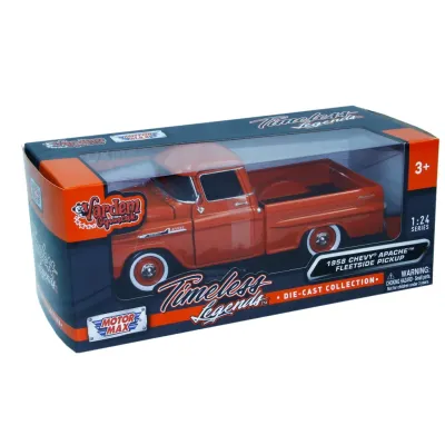Motormax 1:24 1958 Chevy Apache Fleetline Pickup