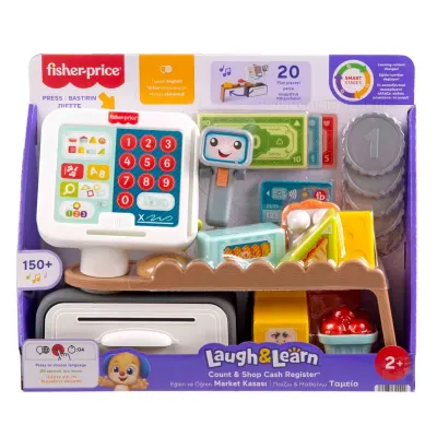 Mattel Fisher-Price Eğitim Sayma ve Mağaza Kasası