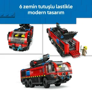 Lego Havalimanı İtfaiye Kamyonu