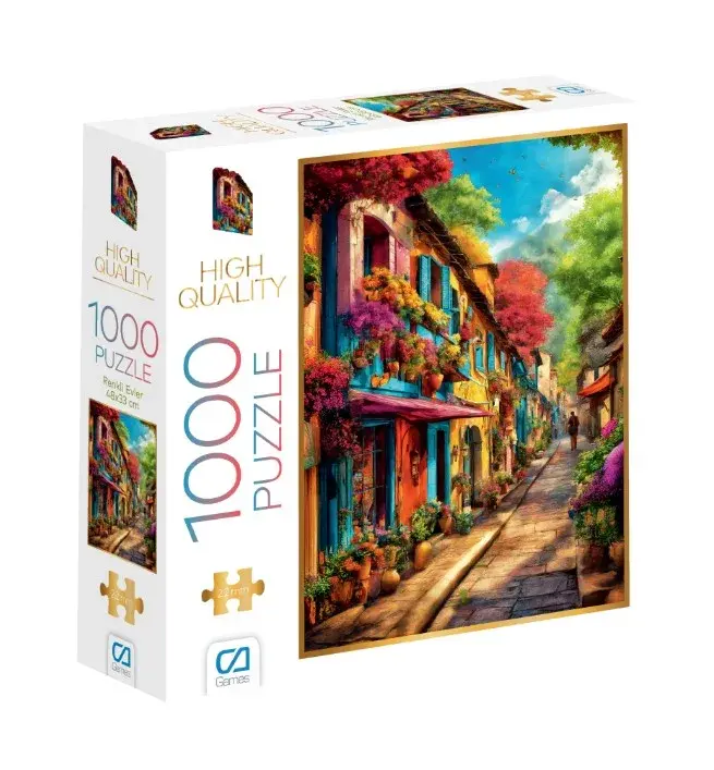 RENKLİ EVLER PUZZLE 1000