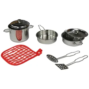 8 PARCA CELIK TENCERE TAVA SET