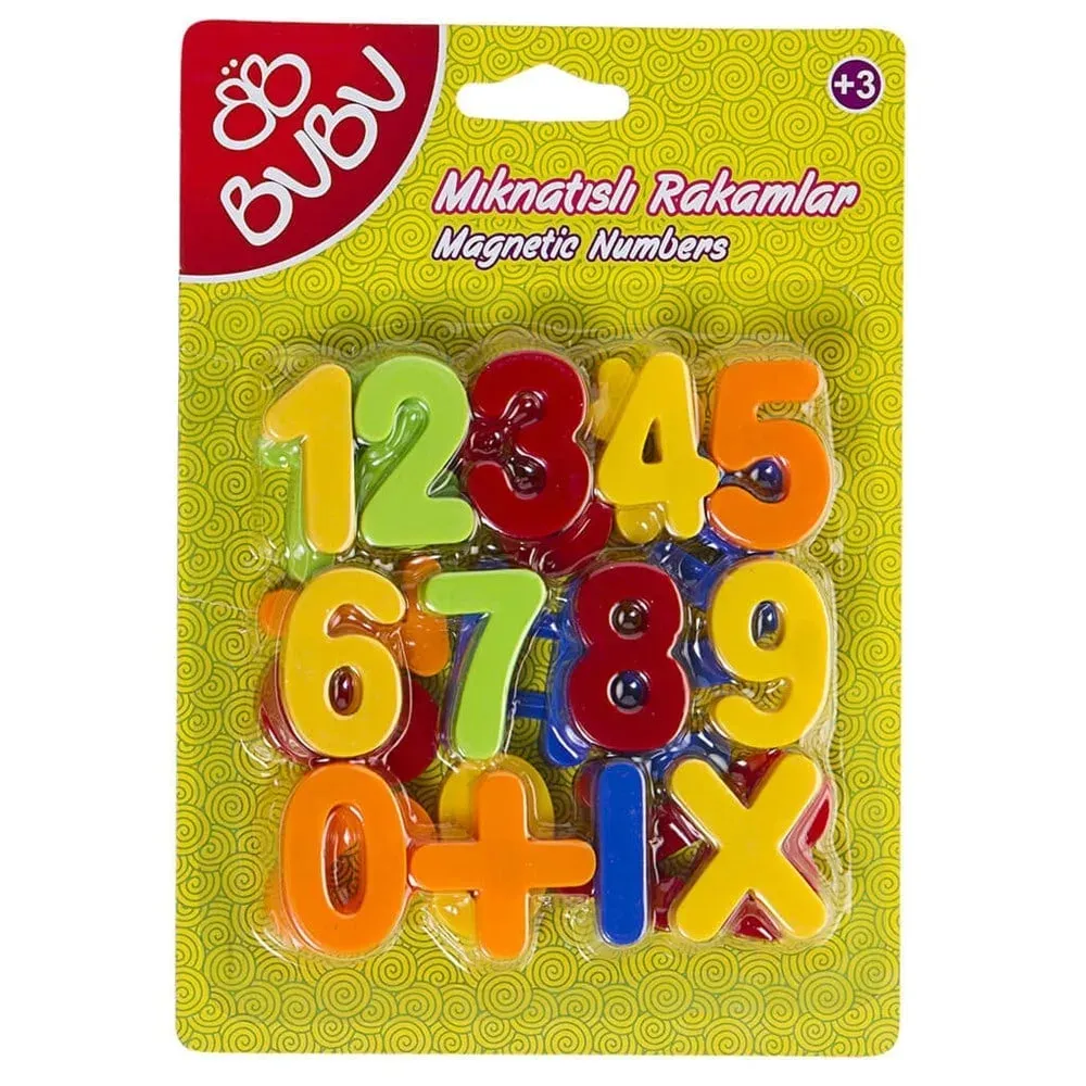 BU-BU MIKNATISLI RAKAM 25 PARÇA