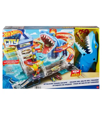 Mattel Hot Wheels Köpek Balığından Kaçış Set HDP06