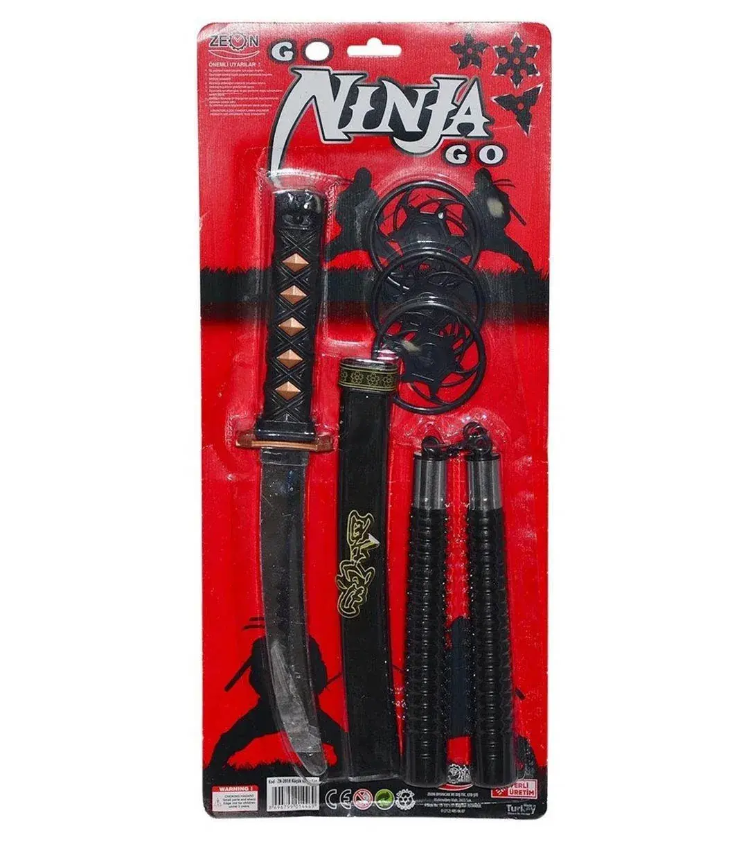 KARTELA NİNJA GO KILIÇ SETİ