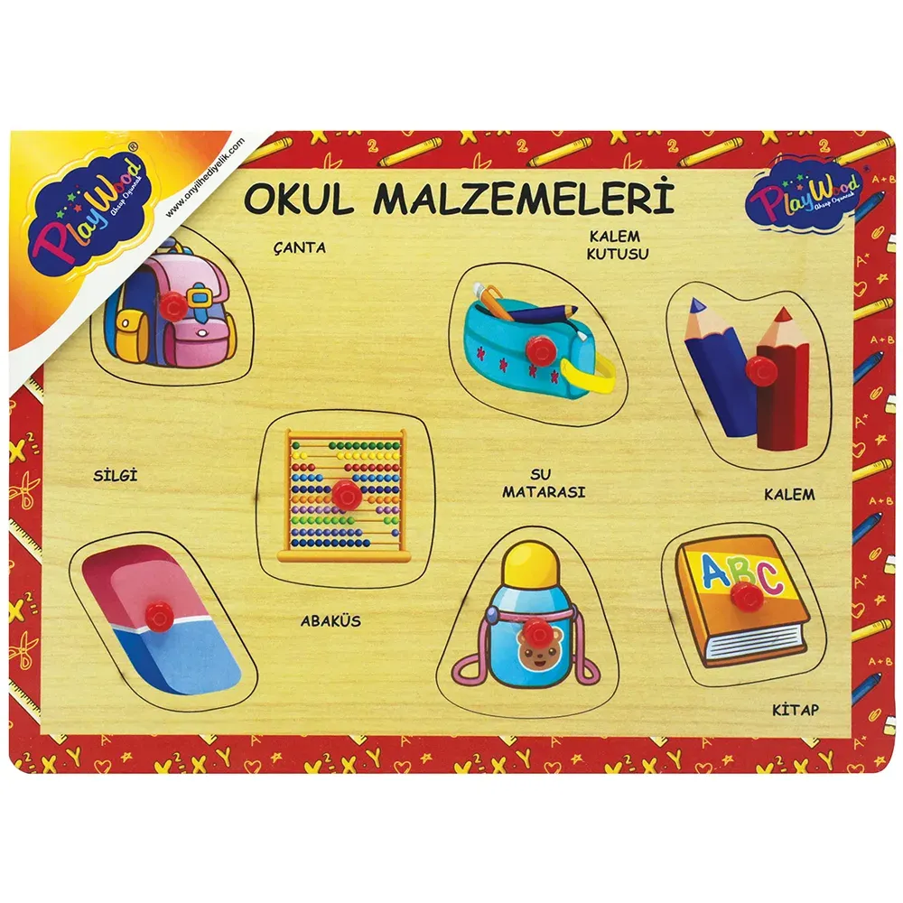 AHŞAP TUTMALI OKUL MALZEMELERİ ONY-197