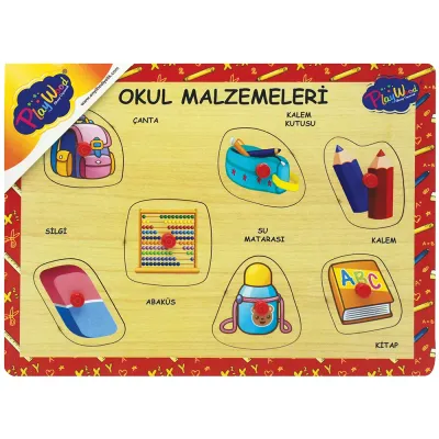 AHŞAP TUTMALI OKUL MALZEMELERİ ONY-197