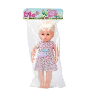 - SUN-SABC-DZM-BEBEK LİLA SAÇLI SESLİ 60CM.2A.POŞETLİ KRTL. 8680863023440