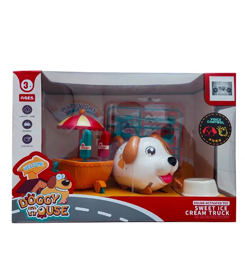 SWEET ICE CREAM TRUCK+DOG SOUND CONTROL