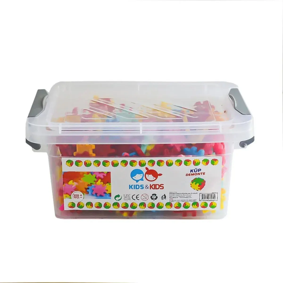 KİDS & KİDS 300 PARÇA KÜP DEMONTE KOLİ 25 PK