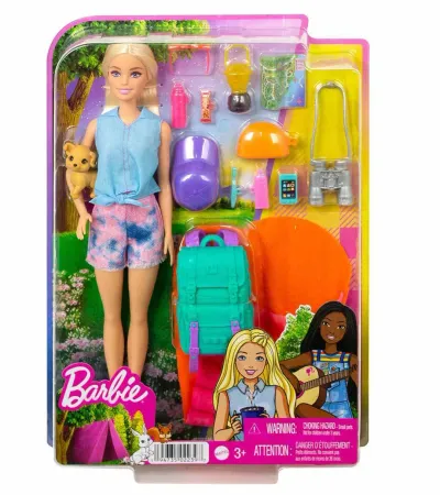 Mattel Barbie Kampa Gidiyor Oyun Seti HDF73