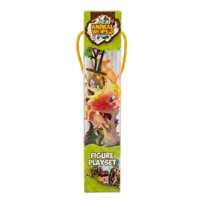 Seher Plastik Figür 12 Dinozor Ve 1 Ağaç KL713-14