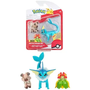 POKEMON BATTLE 3'LÜ FİGÜR SETİ SERİ 15 ASORTİ