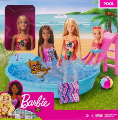 Barbie ve Havuzu Oyun Seti