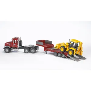 Bruder Mack Granıte Jcb Taşıyan Tır 02813