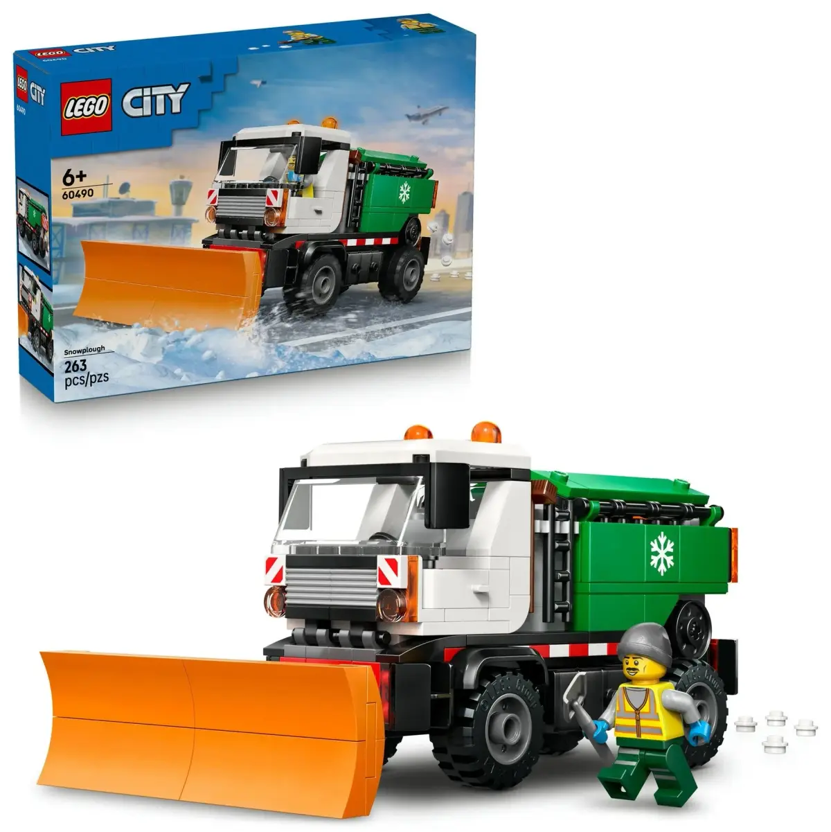 LEGO CİTY KAR KÜREME ARACI