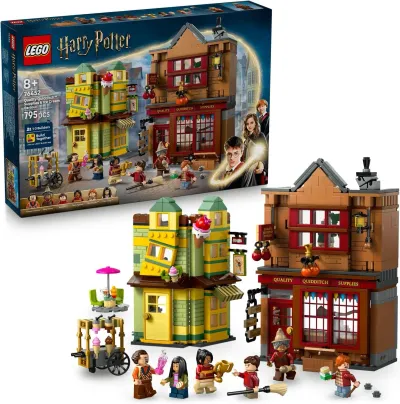 LEGO® Harry Potter™ Kaliteli Quidditch™ Malzemeleri ve Dondurma Salonu Seti 7645