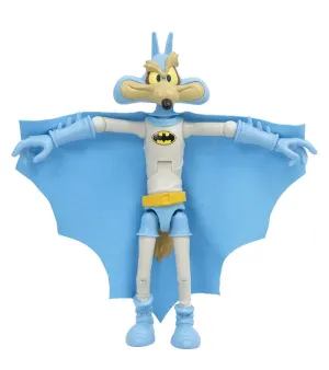 Warner Bros Bugs W.E.Coyote-Batman Kıyafetiyle 18 cm Koleksiyon Figürü