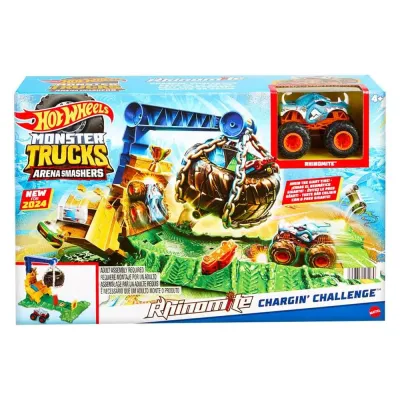 Hot Wheels Monster Trucks Arenada Rhinomite Mücadelesi