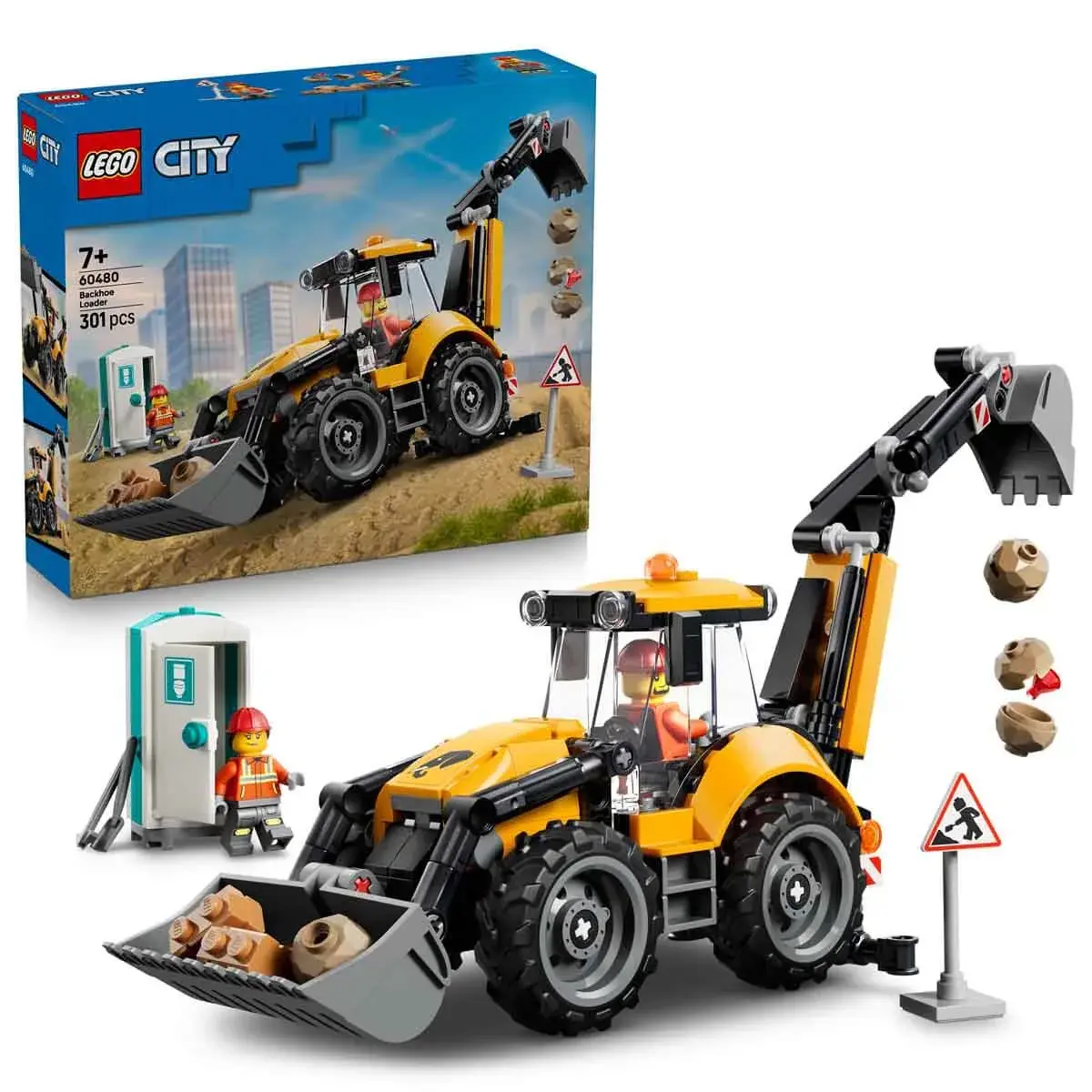 Lego Sarı Kazıyıcı Yükleyici