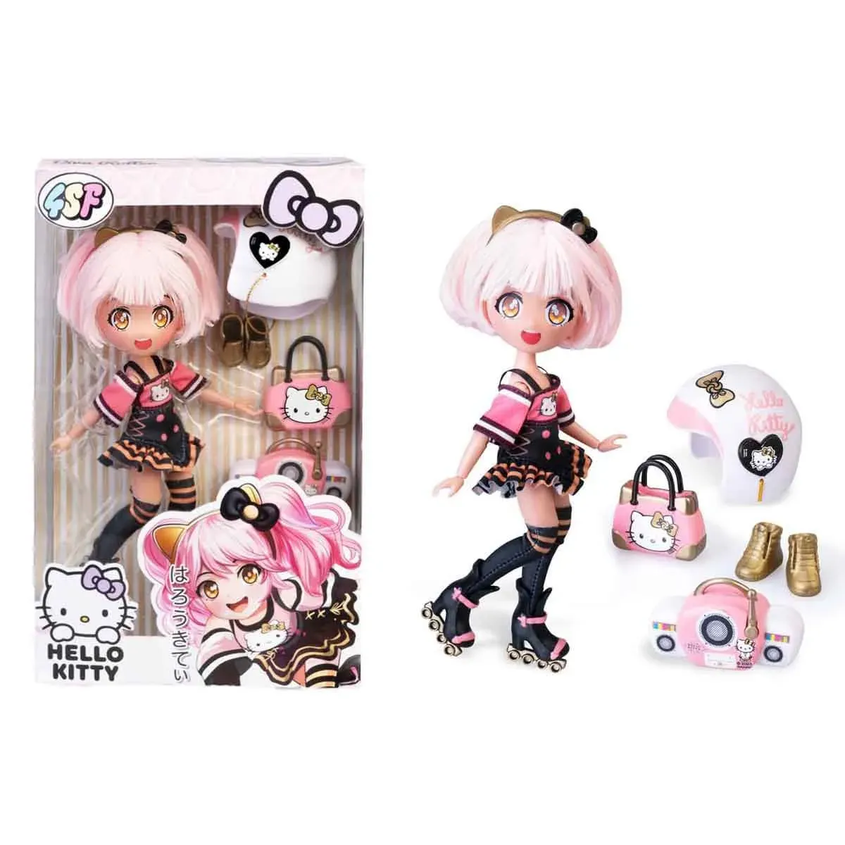 Hello Kitty Manga Bebek Golden Diva Figür Seti HKTF100
