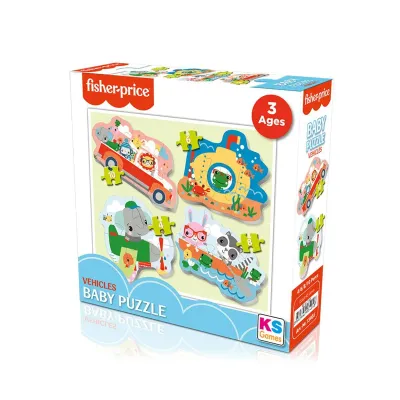 FİSHER PRİCE BABY PUZZLE VEHİCLES