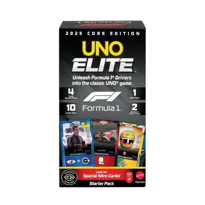 Mattel Uno Elite F1 Kartlar
