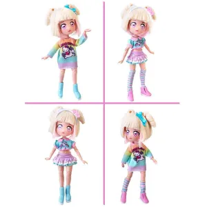 Hello Kitty Manga Bebek Fashion Unicorns Figür Seti HKTF2000