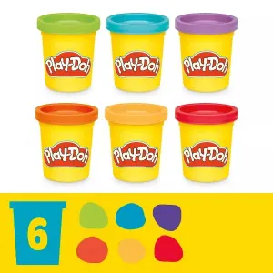 PLAY-DOH SHAPES AND COLORS DINO