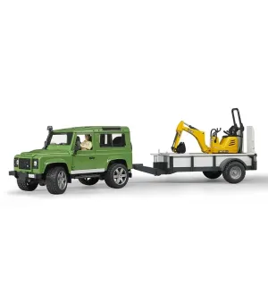 Bruder Land R Arazi Aracı Jcb Mini Kazıcı 02593