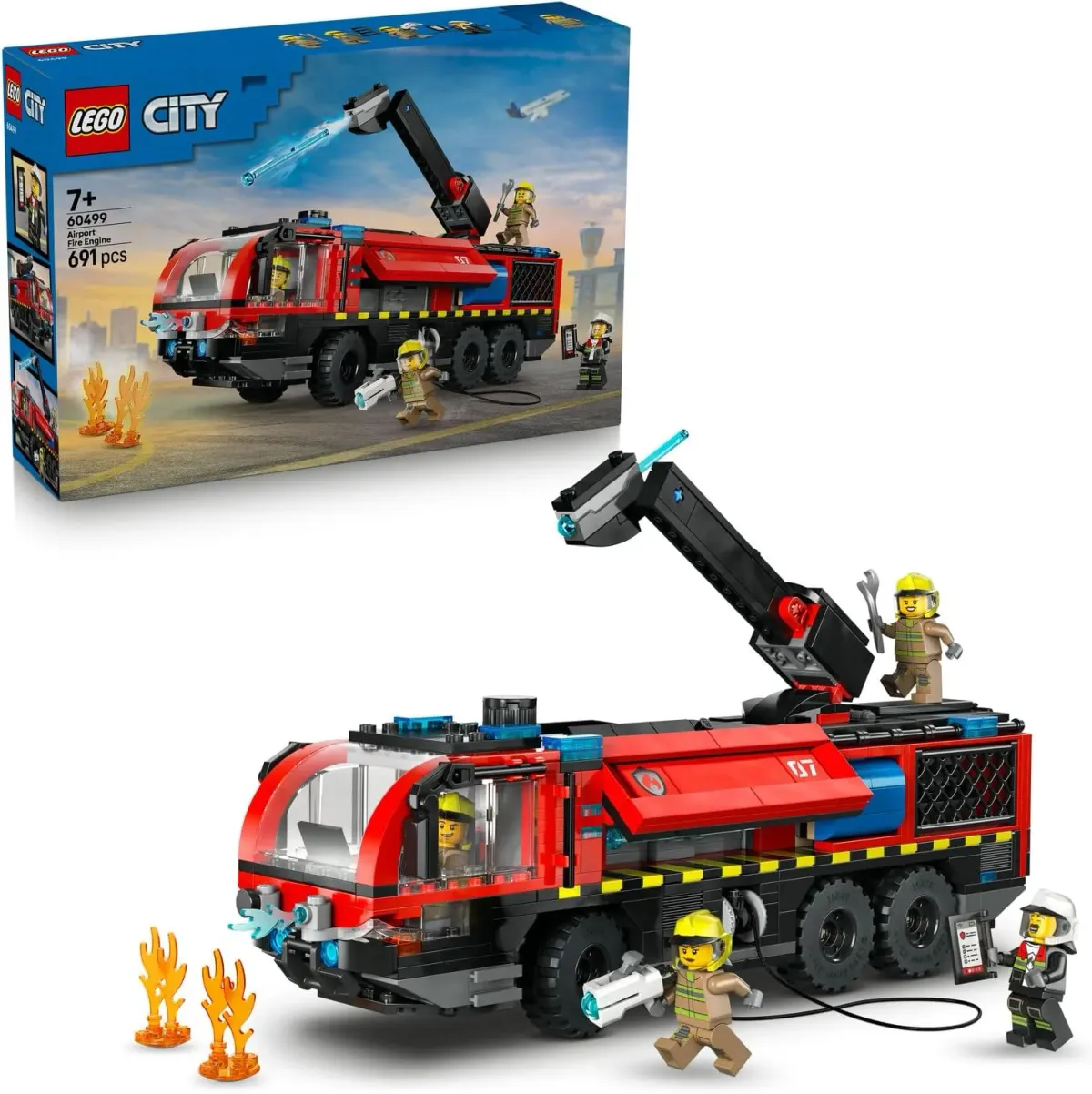 Lego Havalimanı İtfaiye Kamyonu