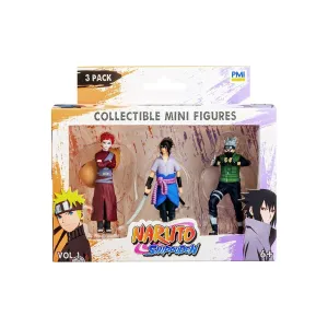 Naruto 3'lü Koleksiyon Figür Seti Asorti