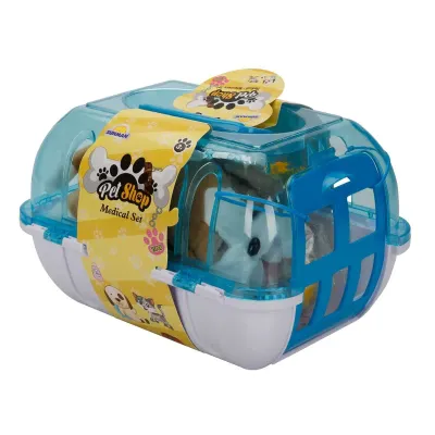 - SUN-RST-OYUN SET MY PET PELUŞ KÖPEK VETERİNER ÇANTALI MV. 8680863022481