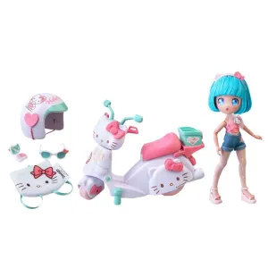 Hello Kitty Manga Bebek Pretty Pink Figür Seti HKTF3000