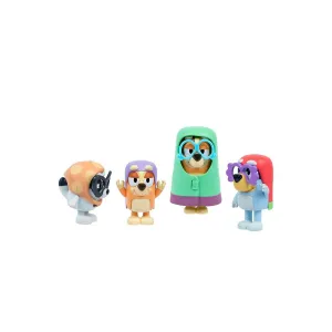 Bluey 4'lü Figür Seti Asorti