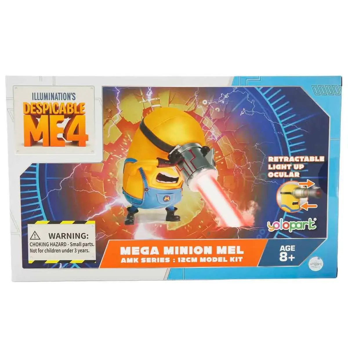 SUNYTUYLPFİGÜR MINION MEGA MEL AMK SERIES 12CM.B/O (DESPIC) 4897131750340