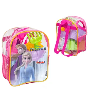 FROZEN RESİMLİ SIRT ÇANTALI PLAJ SET
