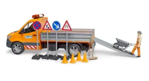 Bruder Mercedes Benz Yol Bakım Aracı Eleman 02677