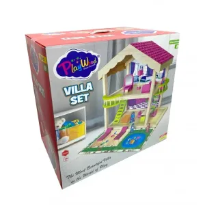 KUTUDA AHŞAP VİLLA SET