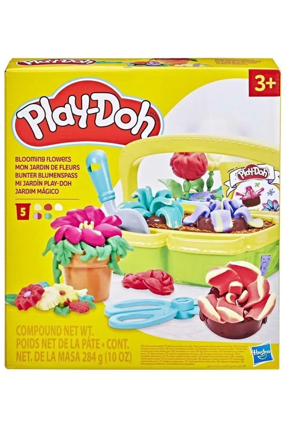 PLAY-DOH RENKLİ ÇİÇEKLER BOTANİK OYUN SETİ